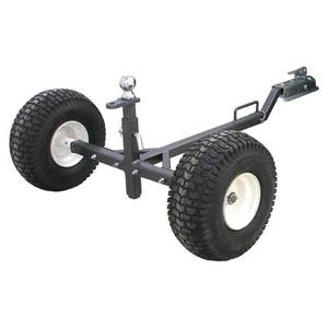 lot 4393 image: Tow Tuff TMD-800ATV ATV 4 Wheeler Weight Distributing Adjustable Trailer Dolly