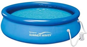 lot 4409 image: Summer Waves Quick Set Pool 5 by 18