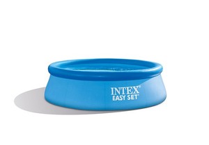lot 4427 image: Intex - Easy Set Inflatable Above Ground Family Swimming Pool (No Pump)
