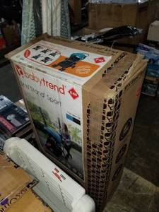 lot 4444 image: Baby trend sit and stand sport tandem stroller