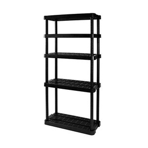 lot 4474 image: Gracious Living Medium Duty Adjustable Ventilated Storage Shelving Unit, 5 Shelf