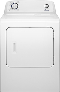 lot 24435 image: FACTORY SEALED Amana - 6.5 Cu. Ft. 11-Cycle Electric Dryer - White RETAIL $759.88