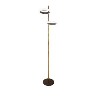 lot 24458 image: NEW NOVA of California Aerial 63 in. Brass Floor Lamp RETAILS $249.99