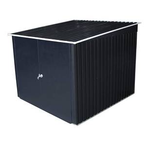 lot 24460 image: NEWDuramax Building Products Bicycle Storage Shed RETAILS $869.00