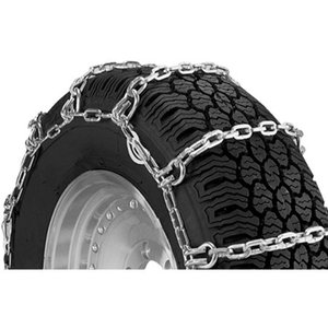 lot 64753 image: Square Link Alloy Truck Chains with Camlock