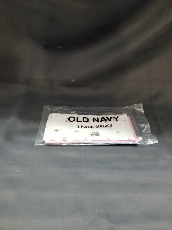 lot 80012 image: 3 OLD NAVY FACE MASK