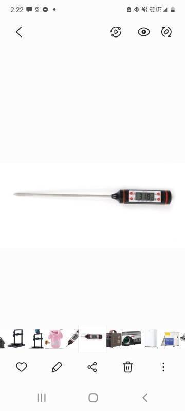 lot 90077 image: DIGITAL KITCHEN THERMOMETER