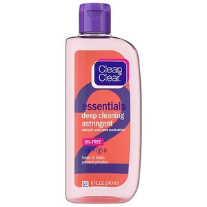 lot 17205 image: Clean and Clear Deep Cleaning  Salicylic Acid  LIQUID