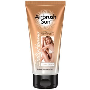 lot 17220 image: Sally Hansen Airbrush Sun Gradual Tanning Lotion, Light to Medium, 6 oz