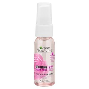 lot 17244 image: Garnier SkinActive Facial Mist Spray with Rose Water, 1 fl. oz.