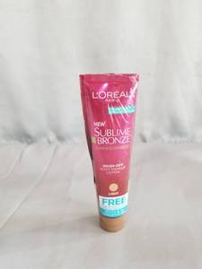 lot 17258 image: L��or�al Paris Sublime Bronze Body Makeup Lotion Light Summer Express Washoff