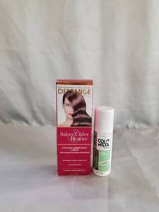 lot 17266 image: LOT OF SALON COLOR RESTORE AND LOREAL COLORISTA SPRAY MINT
