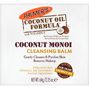 lot 17293 image: Palmers Coconut Oil Formula Coconut Monoi Cleansing Balm, 2.25 oz.