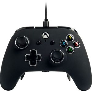 lot 5860 image: PowerA - Fusion Pro Wired Controller for Xbox One - Black