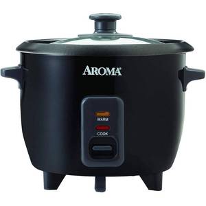 lot 12271 image: Aroma Arc-363-1NGB 6-Cup Pot Style Rice Cooker
