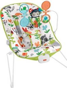 lot 12284 image: Fisher-Price Baby Bouncer - Forest Explorers, Calm and Play Bouncer