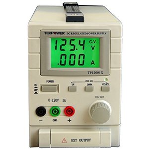lot 12321 image: TekPower TP12001X 120V DC Variable Switching Power Supply Output 0-120V 1A, Digital Display With Back Light