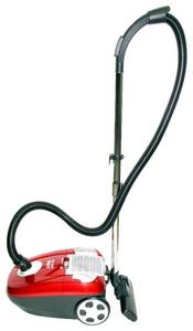 lot 12329 image: Atrix - HEPA Canister Vacuum - Red