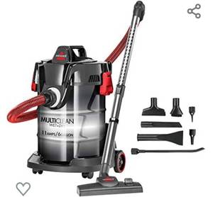 lot 12341 image: Bissell, Red, MultiClean WetDry Garage and Auto Vacuum Cleaner, 2035M