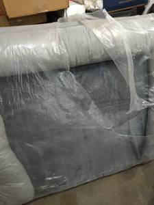 lot 12396 image: TRIPLE XL GREY DOG BED