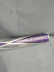 lot 12467 image: AMETHYST EASTON SOFTBALL BAT USED