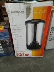 lot 12486 image: GASTORAG COFFEE MAKER DK100