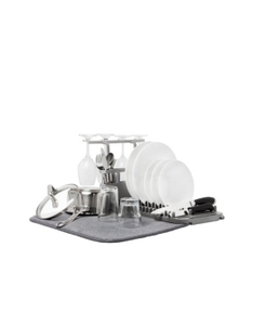 lot 12491 image: Umbra Udry Dish Rack with Dry Mat