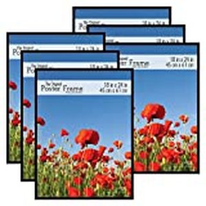 lot 13972 image: MCS Original Poster Frame, 18 by 24 , black, 6 Pack