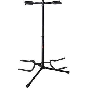 lot 13987 image: Gator Frameworks GFW-GTR-2000 Double Guitar Stand
