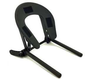 lot 12508 image: Vitrectomy.com Massage Standard Universal Adjustable Massage Table Contoured Face Cradle Assembly (Black)