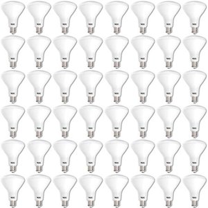 lot 89309 image: Sunco Lighting 48 Pack BR30 LED Bulb, 11W65W, 3000K Warm White, 850 LM, E26 Base, Dimmable, Indoor Flood Light for 5 or 6 Cans - UL & Energy Star