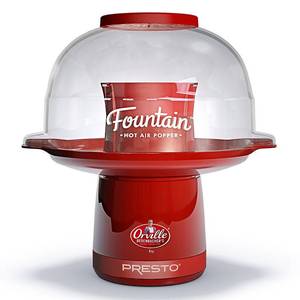 lot 89335 image: Orville Redenbachers� Hot Air Fountain� Popper by Presto 04868