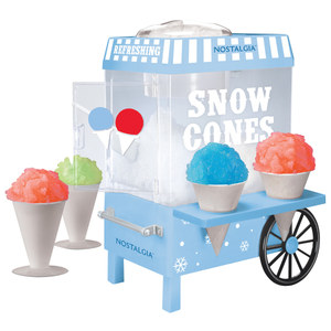 lot 89340 image: Nostalgia - SCM525BL Vintage Snow Cone Maker