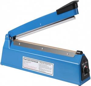 lot 89209 image: Heat Sealer Manual Bags Sealer Heat Sealing Machine 12 Inch Impulse Sealer
