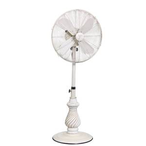 lot 89227 image: DecoBREEZE Adjustable Height Oscillating Outdoor Pedestal Fan, 18 In, Providence Retail $211.05