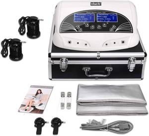 lot 89304 image: VITACITI DUAL DETOX FOOT SPA WITH CASE Retail $179.98