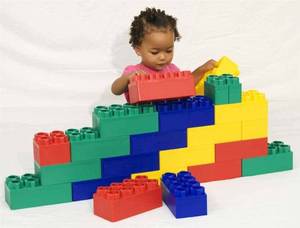 lot 89337 image: LOGI Jumbo blocks