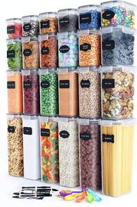 lot 89339 image: Food storage container set 24 pieces