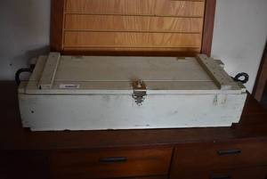 lot 6003 image: Vintage Wood Bazooka Ammunition Box