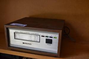 lot 6046 image: Vintage Ross Eight Track Stereo Tape Deck