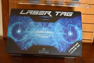 lot 6039 image: Dynasty Toys 4 Player Laser Tag Guns  4 Laser Tag Guns