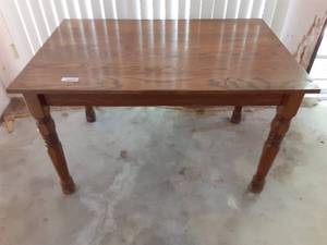 lot 7032 image: Rectangular Table  49 x 32.5 x 30