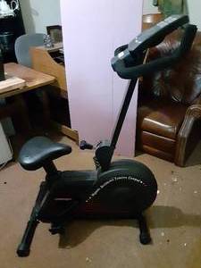 lot 8008 image: Exercise Bike Magnetic Resistance Tension Control Pro Sport System 600