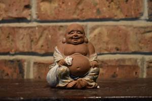 lot 7064 image: Buddha Ceramic Figurine  Made in Japan