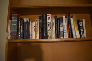 lot 8019 image: Lot of 25 Fiction and Non-Fiction Books  Stephen King, Mario Puzo, Ayn Rand, and George Orwell