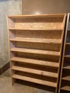 lot 3615 image: Shelving Unit  72x47x12