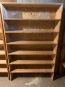 lot 3616 image: Shelving Unit  72x45x11