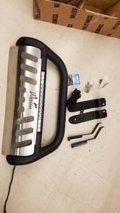 lot 11556 image: Westin 2016-2018 Toyota Tacoma Ultimate LED Bull Bar - Textured Black