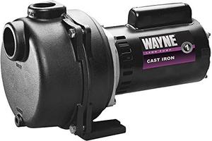 lot 11562 image: Wayne WLS200 2 HP Cast Iron High Volume Lawn Sprinkling Pump, 2-Horsepower