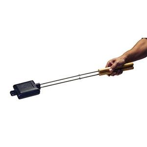 lot 11563 image: Texsport Pre-Seasoned Cast Iron Square Pie Iron Sandwich Maker Camp Cooker
